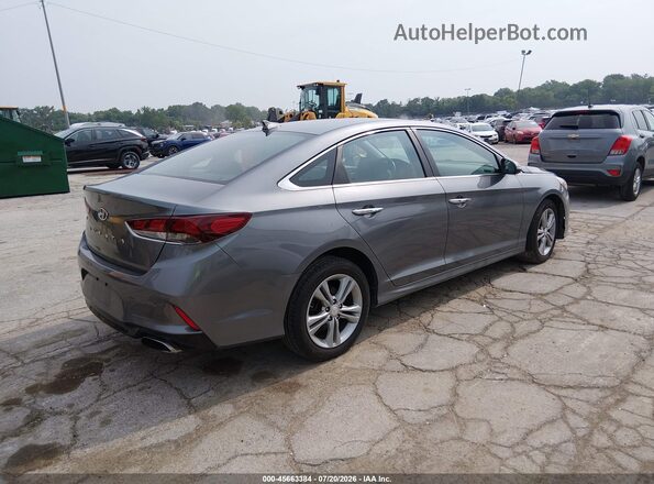5NPE34AF7JH642288 2018 HYUNDAI SONATA Gray Հետևի աջ