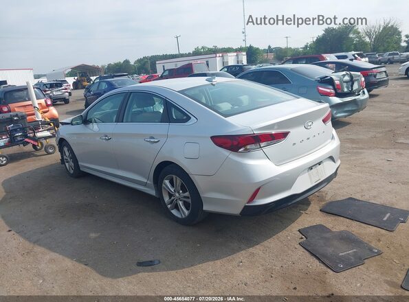 5NPE34AF7JH647135 2018 HYUNDAI SONATA Silver უკანა მარცხენა
