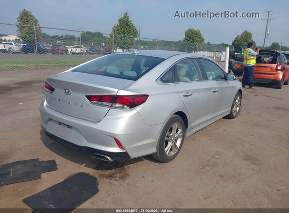 5NPE34AF7JH647135 2018 HYUNDAI SONATA Silver უკანა მარჯვენა
