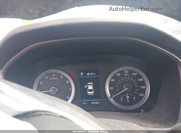 5NPE34AF7JH647135 2018 HYUNDAI SONATA Silver უკანა სავარძლების ხედი
