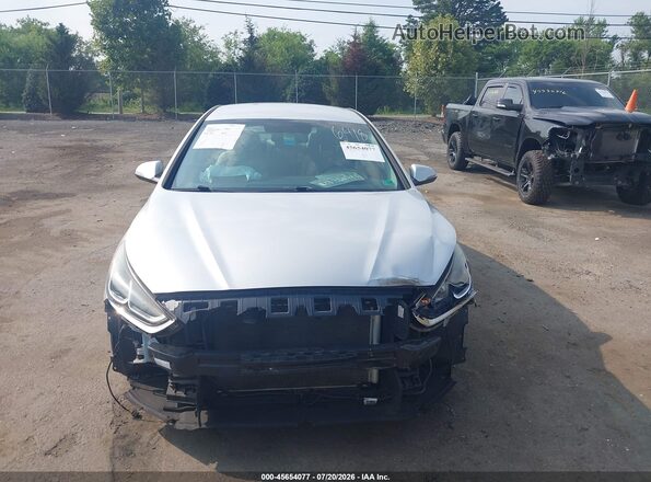 5NPE34AF7JH647135 2018 HYUNDAI SONATA Silver უკანა სალონის ხედი