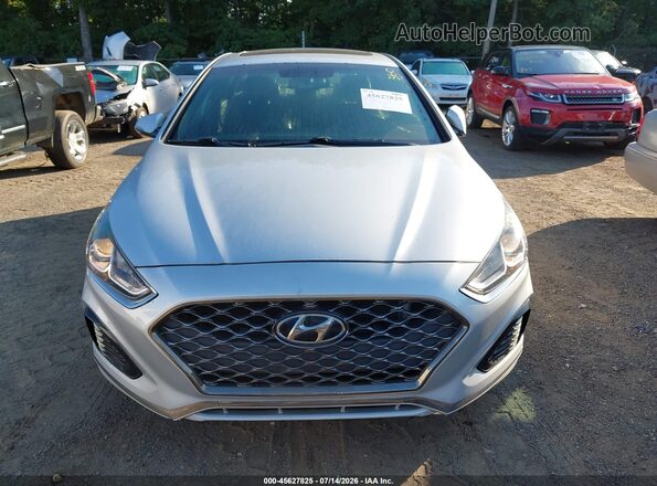 5NPE34AF7JH648270 2018 HYUNDAI SONATA Silver Դիմացի տեսք