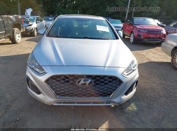 5NPE34AF7JH648270 2018 HYUNDAI SONATA Silver Սարքավորումների վահանակի տեսք
