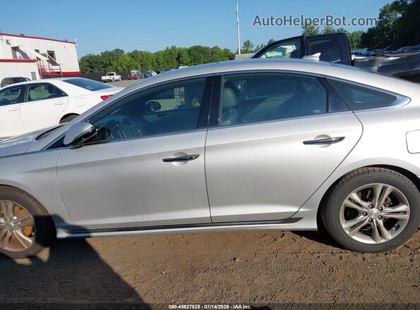 5NPE34AF7JH648270 2018 HYUNDAI SONATA Silver Սալոնի 360 աստիճան տեսք
