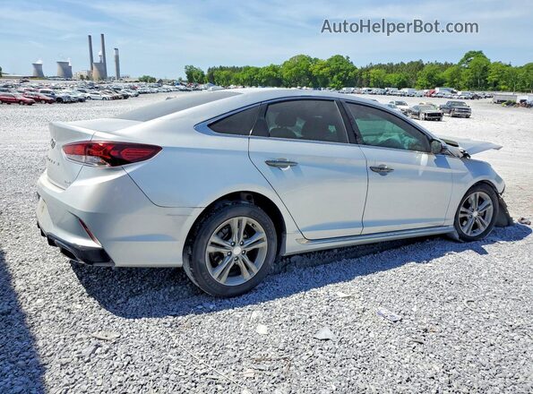 5NPE34AF7JH674903 2018 HYUNDAI SONATA Silver უკანა მარჯვენა