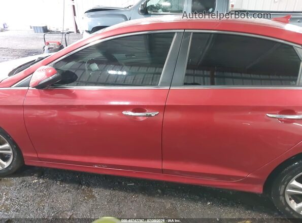 5NPE34AF7JH689224 2018 HYUNDAI SONATA Red Панорамний вид салону 360°