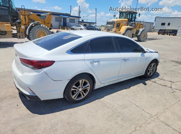 5NPE34AF7JH712078 2018 HYUNDAI SONATA White Rear right
