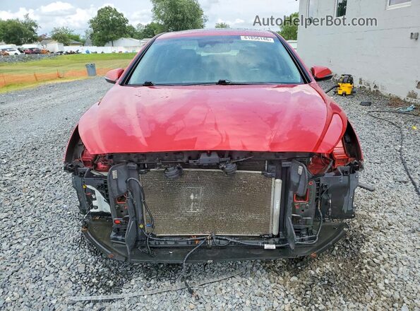 5NPE34AF7JH720665 2018 HYUNDAI SONATA Темно-бордовый Вид спереди
