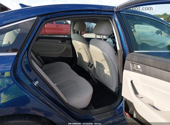 5NPE34AF7KH729383 2019 HYUNDAI SONATA Синий Вид наклейки с VIN-кодом