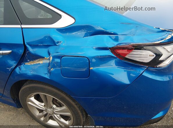 5NPE34AF7KH737127 2019 HYUNDAI SONATA Blue Widok z przodu