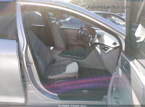 5NPE34AF7KH788093 2019 HYUNDAI SONATA Silver წინა სალონის ხედი
