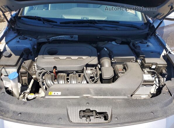 5NPE34AF8GH283803 2016 HYUNDAI SONATA Silver Rear interior view
