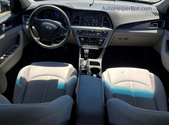 5NPE34AF8GH283803 2016 HYUNDAI SONATA Silver Dashboard view