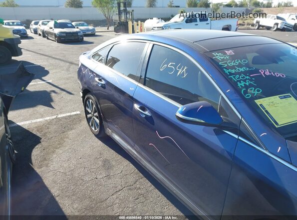 5NPE34AF8GH346365 2016 HYUNDAI SONATA Blue Widok wnętrza 360 stopni