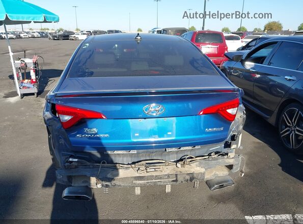 5NPE34AF8GH346365 2016 HYUNDAI SONATA Blue 