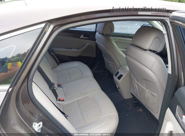5NPE34AF8GH396666 2016 HYUNDAI SONATA Brown VIN კოდის სტიკერის ხედი