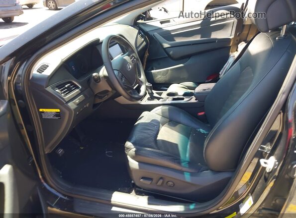 5NPE34AF8GH399017 2016 HYUNDAI SONATA Black Vista interior delantera