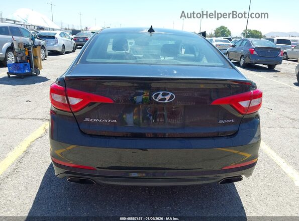 5NPE34AF8GH399017 2016 HYUNDAI SONATA Black 