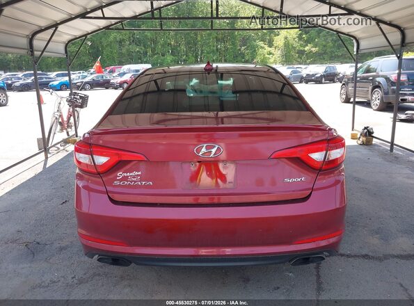 5NPE34AF8GH430024 2016 HYUNDAI SONATA Red 