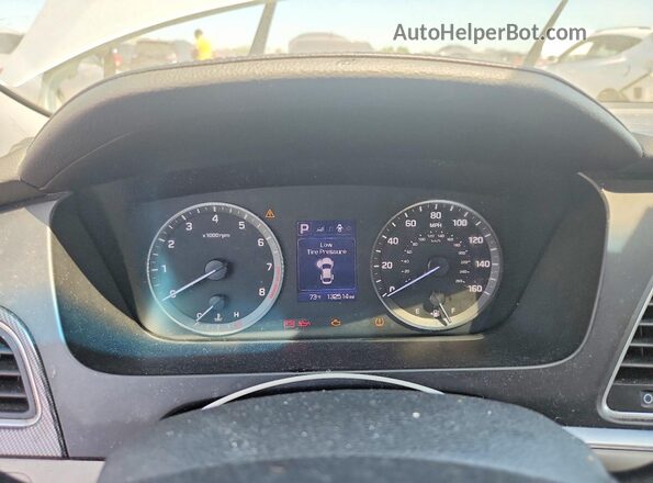 5NPE34AF8GH435630 2016 HYUNDAI SONATA Silver Widok zestawu wskaźników