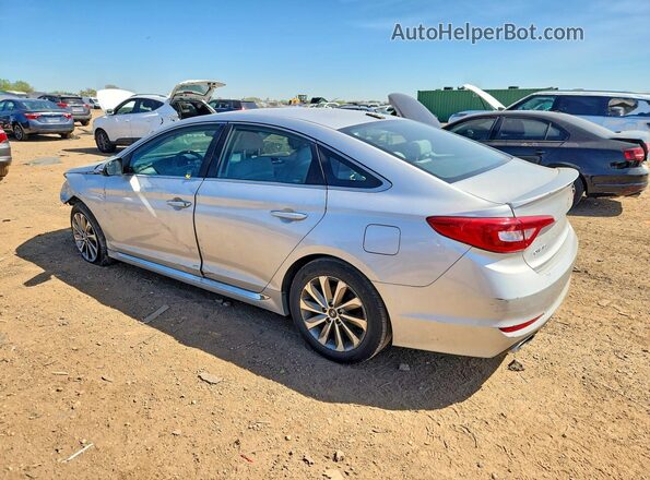 5NPE34AF8GH435630 2016 HYUNDAI SONATA Silver Tył lewy