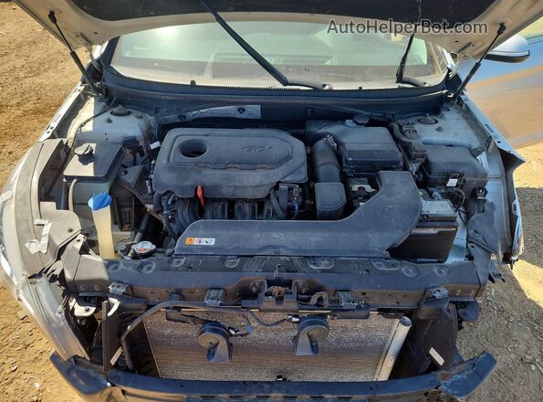 5NPE34AF8GH435630 2016 HYUNDAI SONATA Silver Widok wnętrza z tyłu