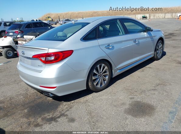 5NPE34AF8HH472680 2017 HYUNDAI SONATA Gray უკანა მარჯვენა