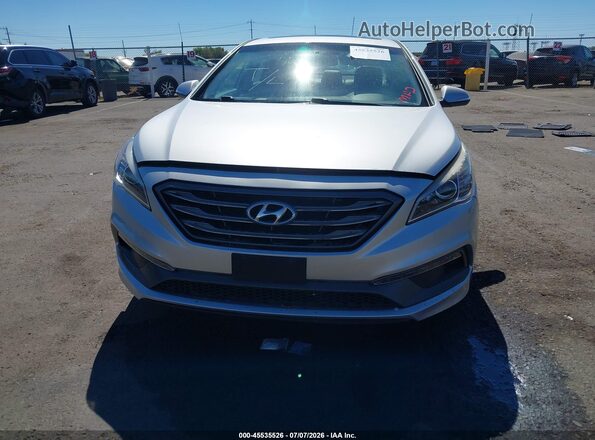 5NPE34AF8HH472680 2017 HYUNDAI SONATA Gray ხელსაწყოთა პანელის ხედი