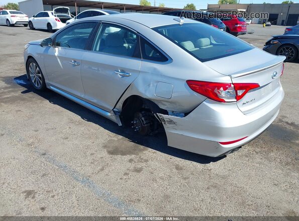 5NPE34AF8HH472680 2017 HYUNDAI SONATA Gray უკანა მარცხენა