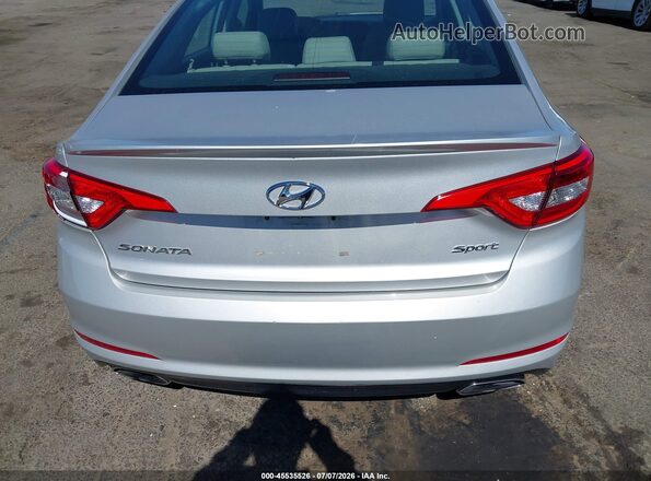 5NPE34AF8HH472680 2017 HYUNDAI SONATA Gray 