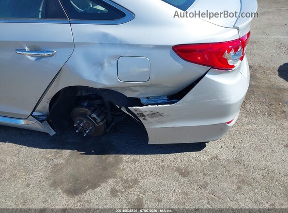 5NPE34AF8HH472680 2017 HYUNDAI SONATA Gray წინა ხედი