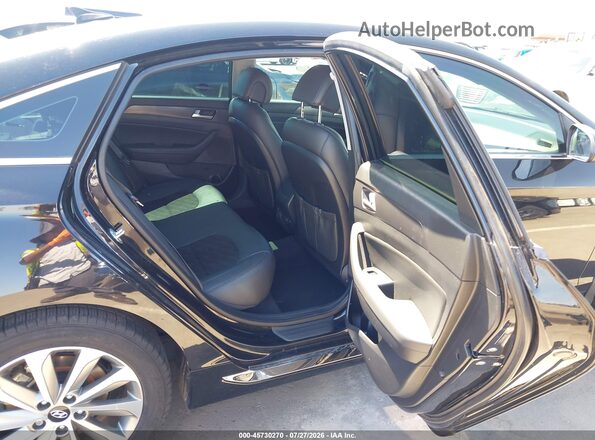5NPE34AF8HH535132 2017 HYUNDAI SONATA Black Вид наклейки з VIN-кодом
