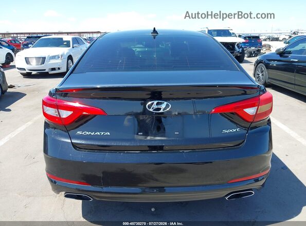 5NPE34AF8HH535132 2017 HYUNDAI SONATA Black 