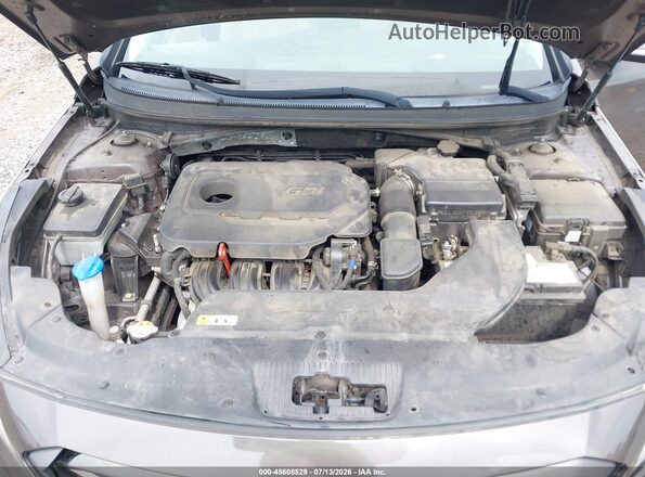 5NPE34AF8HH561195 2017 HYUNDAI SONATA Brown Հետևի տեսք