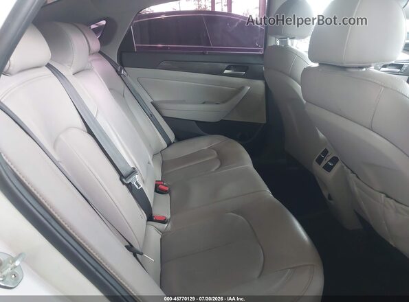 5NPE34AF8JH604259 2018 HYUNDAI SONATA Белый Вид наклейки с VIN-кодом