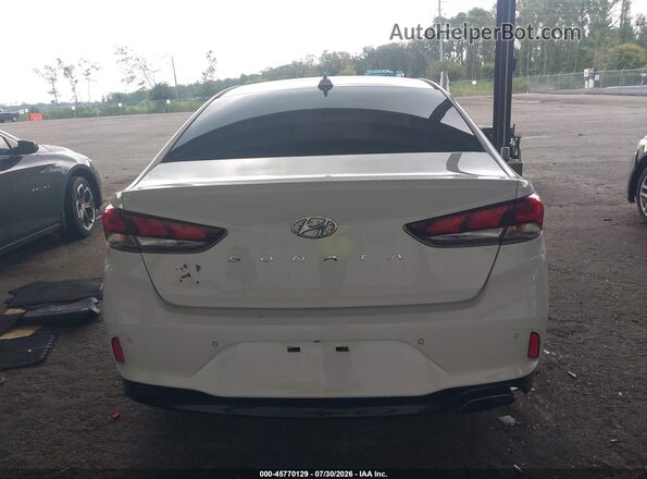5NPE34AF8JH604259 2018 HYUNDAI SONATA Белый 
