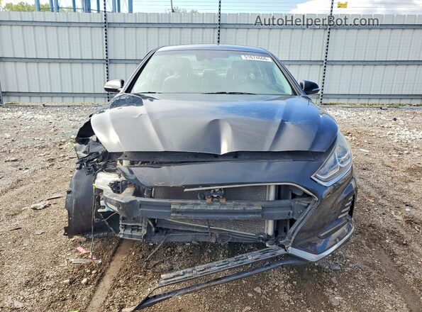 5NPE34AF8JH646480 2018 HYUNDAI SONATA Black Widok z przodu