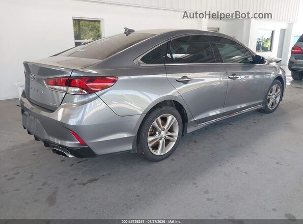 5NPE34AF8JH680564 2018 HYUNDAI SONATA Gray Tył prawy