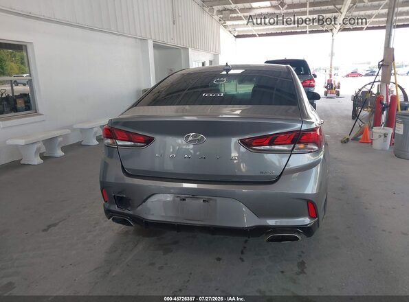 5NPE34AF8JH680564 2018 HYUNDAI SONATA Gray 