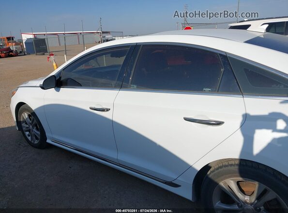 5NPE34AF8JH682010 2018 HYUNDAI SONATA White 