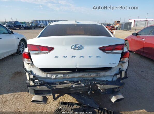 5NPE34AF8JH682010 2018 HYUNDAI SONATA White 