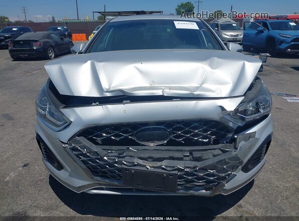 5NPE34AF8JH694657 2018 HYUNDAI SONATA Silver Սարքավորումների վահանակի տեսք