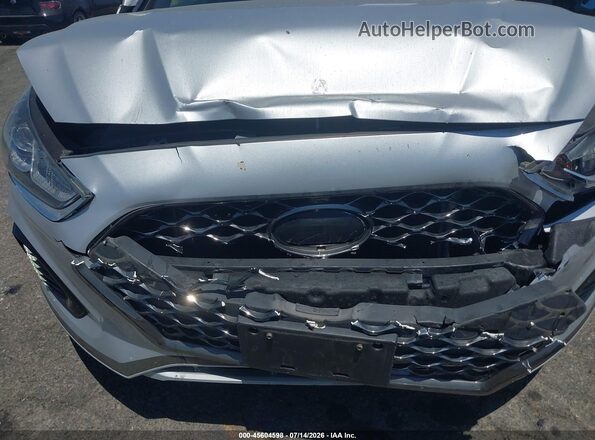 5NPE34AF8JH694657 2018 HYUNDAI SONATA Silver Դիմացի տեսք