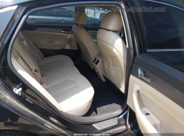 5NPE34AF8KH730803 2019 HYUNDAI SONATA Черный Вид наклейки с VIN-кодом