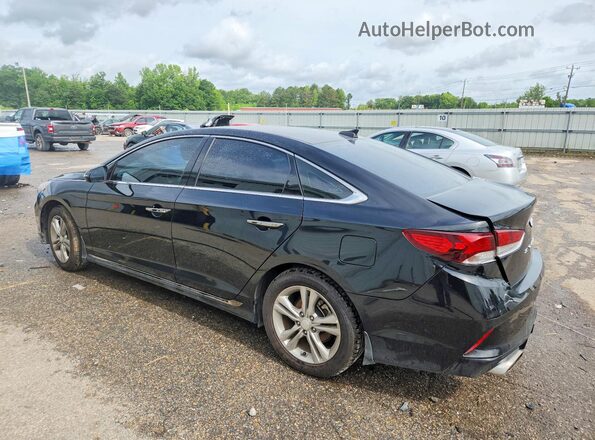 5NPE34AF8KH758746 2019 HYUNDAI SONATA Black Rear left