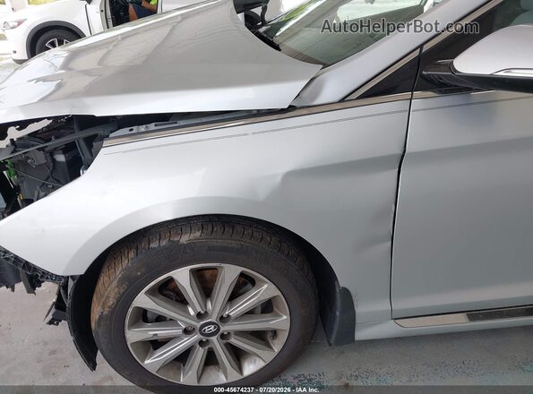5NPE34AF9GH391430 2016 HYUNDAI SONATA Серебряный Вид спереди