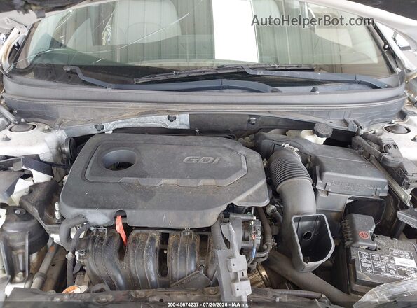 5NPE34AF9GH391430 2016 HYUNDAI SONATA Серебряный Вид сзади