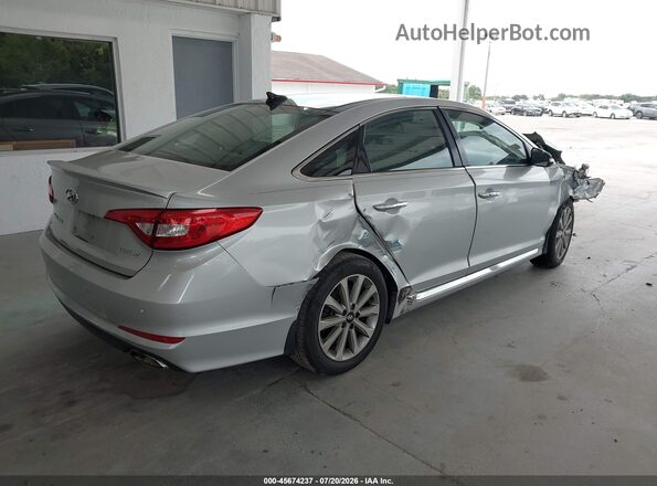 5NPE34AF9GH391430 2016 HYUNDAI SONATA Серебряный Задняя правая четверть