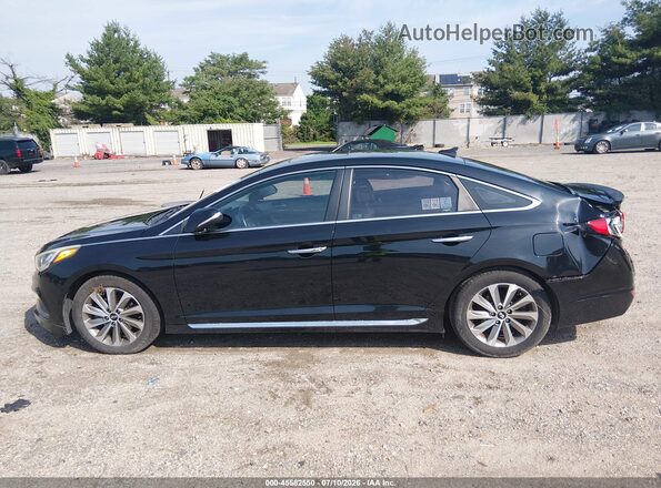5NPE34AF9GH411322 2016 HYUNDAI SONATA Black Widok wnętrza 360 stopni