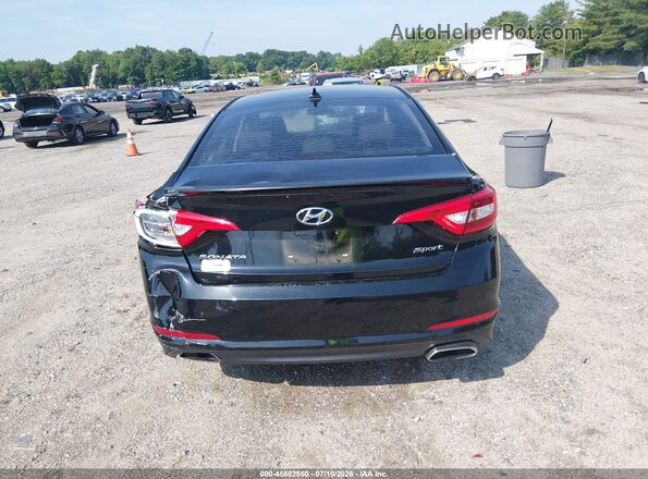 5NPE34AF9GH411322 2016 HYUNDAI SONATA Black 